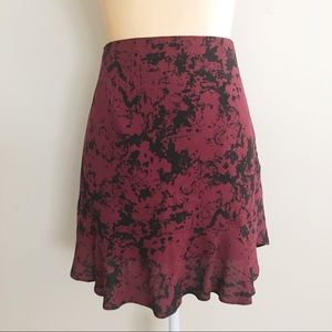 Banana Republic Mini Skirt with Bottom Ruffle